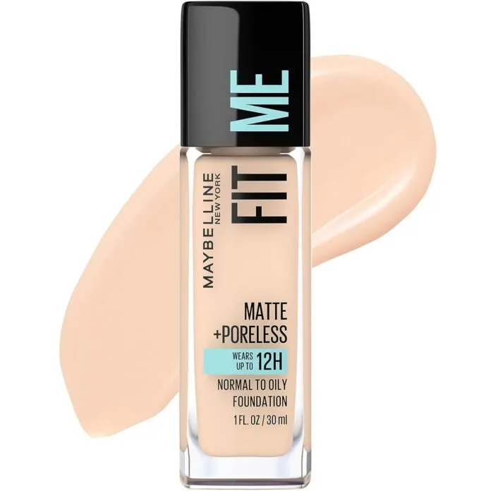 Maybelline Fit Me Matte and Poreless Foundation