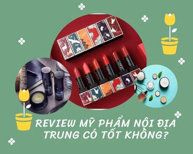 Mỹ phẩm nội địa Trung có tốt không? (Ảnh: Internet)