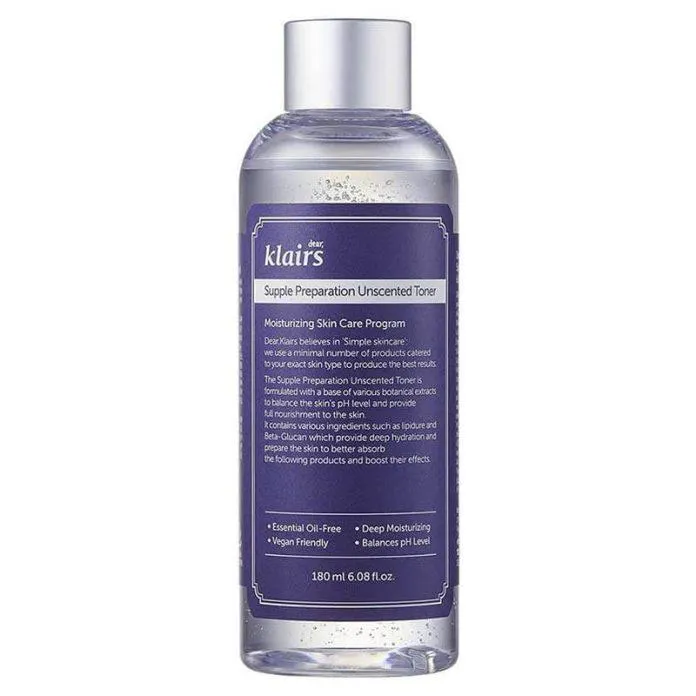 Klair Supple Preparation Unscented Toner (Ảnh: Internet)