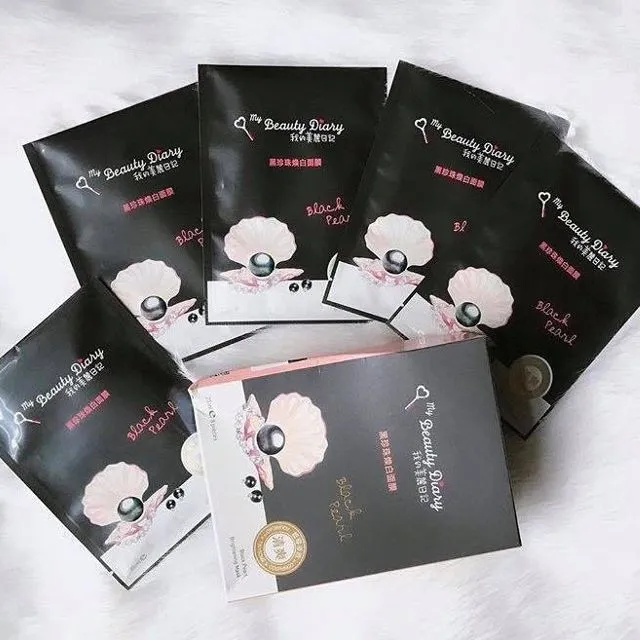 Mask My Beauty Diary ngọc trai đen luôn được chị em chia sẻ trên các diễn đàn làm đẹp. (ảnh: Internet)