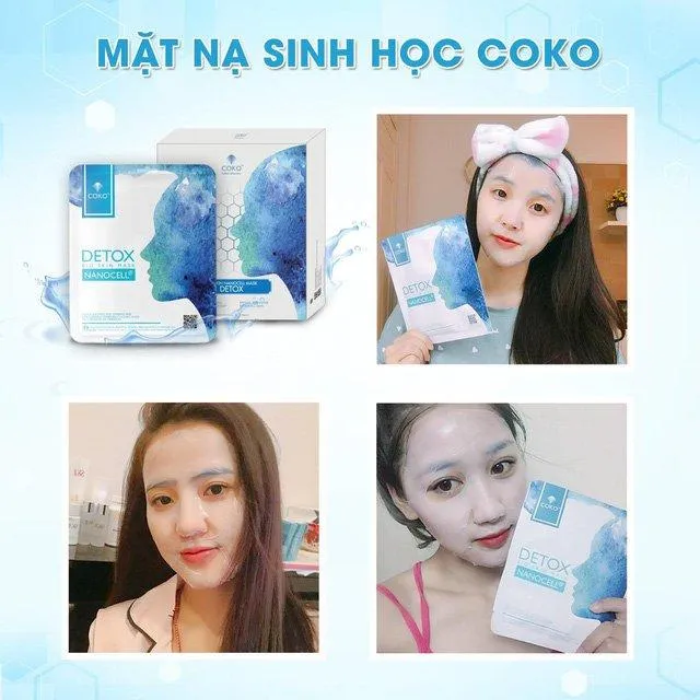 Mặt nạ sinh học của COKO nhận được rất nhiều phản hồi tích cực từ khách hàng cả nước (ảnh: Internet)