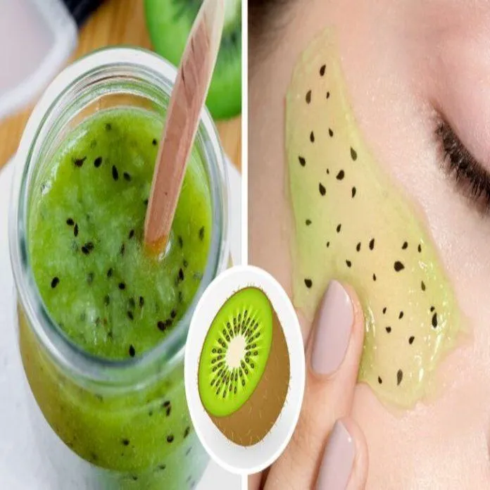 Mặt nạ kiwi sẽ kết thúc một chu trình skincare toàn thiên nhiên hoàn hảo cho bạn. (Ảnh: Internet)