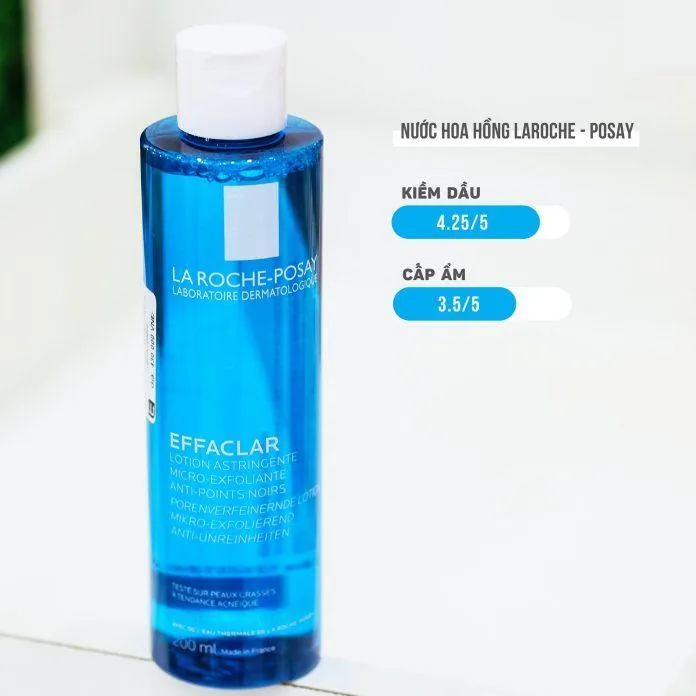 La Roche-Posay Effaclar Lotion Astringent - thuộc thương hiệu mỹ phẩm nổi tiếng toàn cầu. (Ảnh: Internet)