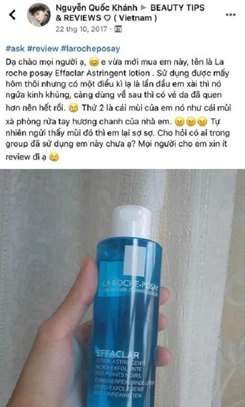 Review sản phẩm từ fan trong Hội nhóm làm đẹp.