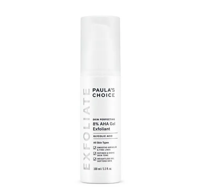 Tẩy tế bào chết Paula’s Choice Skin Perfecting 8% AHA Gel có thiết kế đơn giản, không cầu kỳ ( Nguồn: internet)