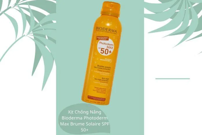 Xịt Chống Nắng Bioderma Photoderm Max Brume Solaire SPF 50+