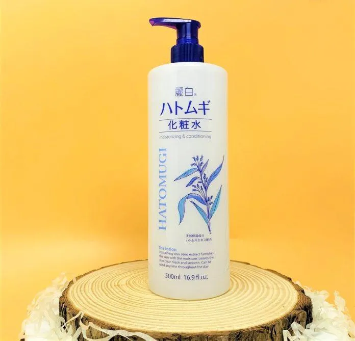 Nước hoa hồng ý dĩ Hatomugi Reihaku The Lotion. (Ng