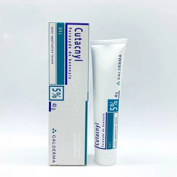 Gel trị mụn Cutacnyl 5% Benzoyle perroxyde là một đại diện giá rẻ đến từ nhà Galderma. (Nguồn: Internet)