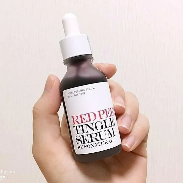 Red Peel Tinger Serum là dòng sản phẩm đình đám đến từ Hàn Quốc trong hạng mục BHA ( Nguồn: internet)