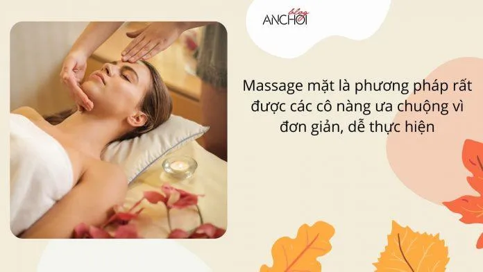 Massage mặt giúp da được thư giãn nhẹ nhàng (Nguồn: Blogphunu.edu.vn)