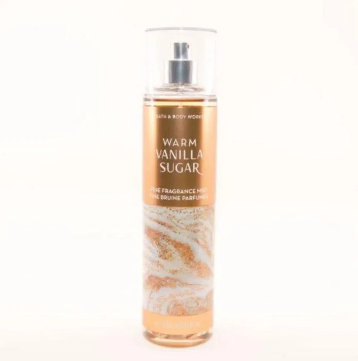 Bath & Body Works Warm Vanilla Sugar Fine Fragrance Mist. (Nguồn: Internet).