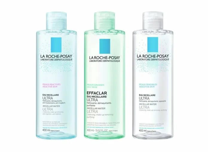 LA ROCHE-POSAY Micellar Water Ultra cũng có 3 dòng đại diện cho 3 loại da khác nhau. (Nguồn ảnh: Internet)