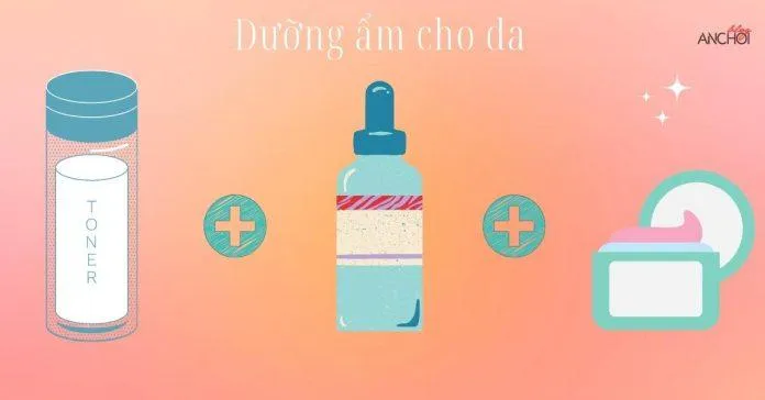 Bạn có thể lựa chọn cách dưỡng ẩm bằng toner, serum hay kem dưỡng tùy vào nhu cầu của da ( nguồn: Blogphunu.edu.vn)