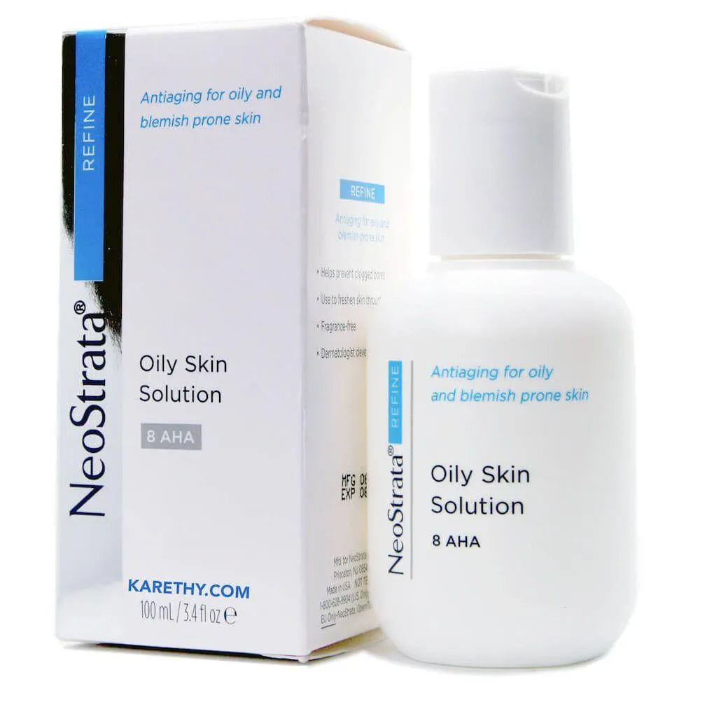 Lotion tẩy tế bào chết, chống lão hóa Neostrata Oily Skin Solution AHA 8. Nguồn: Internet