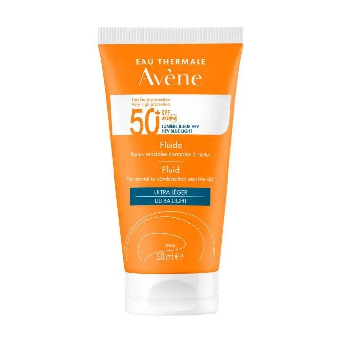 Kem Chống Nắng AVÈNE PROTECTION FLUID 50+ BLUE LIGHT. (Ng