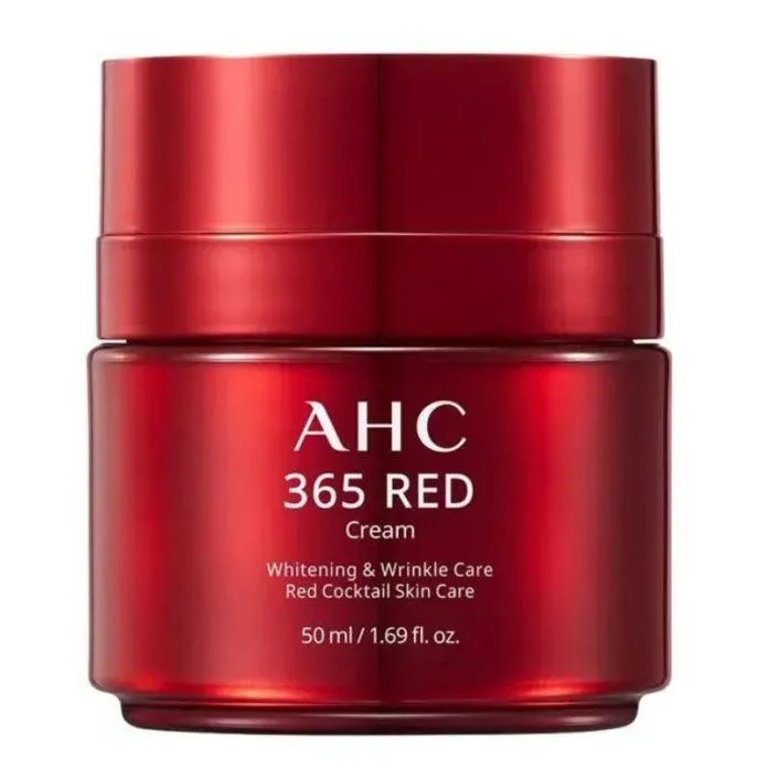 Kem dưỡng da Hàn Quốc AHC 365 Red Cream Whitening & Wrinkle Care (Nguồn: Internet)