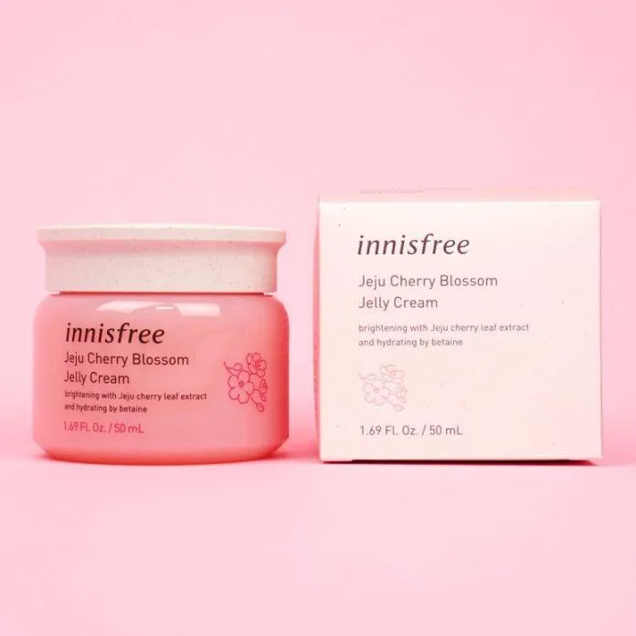 Gel dưỡng ẩm chiết xuất anh đào Jeju Innisfree Cherry Blossom Jelly Cream (Ảnh: Internet)