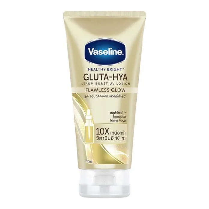 Sữa Dưỡng Thể Trắng Da Vaseline 10X GLUTA HYA Flawless Glow (Nguồn Internet)