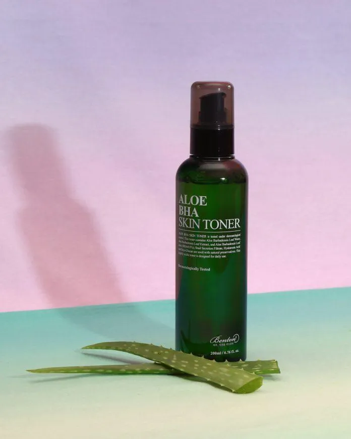 Benton Aloe BHA Skin Toner nổi tiếng với bảng thành phẩn vô cùng lành tính cho da (Ảnh Internet)