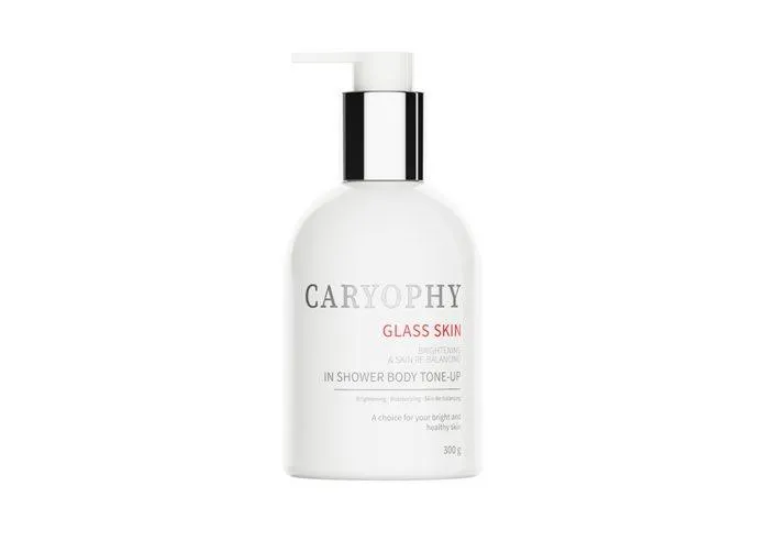 Kem dưỡng trắng da body Caryophy Glass Skin 3in1 Shower Tone Up (Ảnh: Internet).