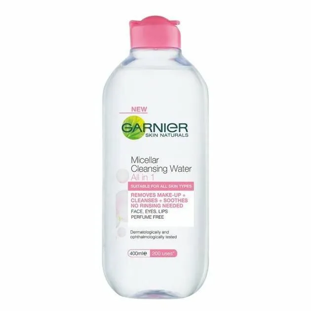 Nước Tẩy Trang làm sạch sâu dịu nhẹ cho mọi loại da - Garnier Micellar Cleansing Water. (Nguồn: Internet)