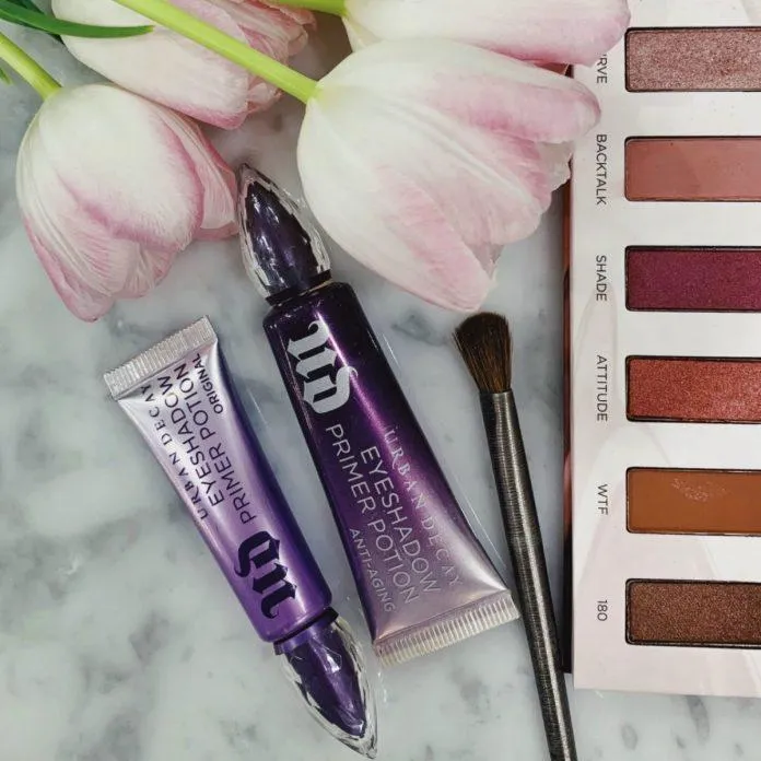 Kem Lót Mắt Urban Decay Eyeshadow Primer Potion được xem là sản phẩm kem lót mắt phổ biến nhất trên thị trường (Nguồn: Internet).