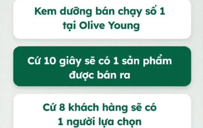 Những con số không biết nói dối đã chứng minh độ nổi tiếng của sản phẩm.