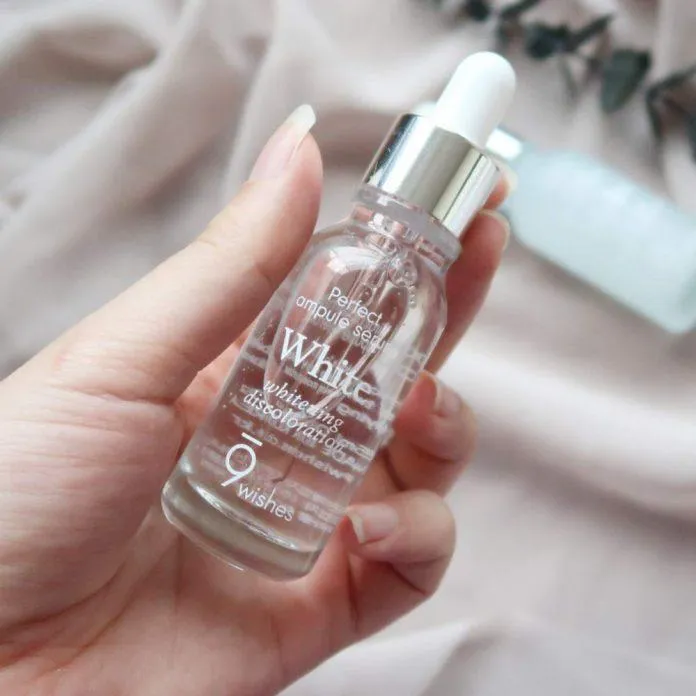 Tinh chất 9Wishes Miracle White Ampule Serum với 0,5% Glutathione thích hợp cho các bạn mới bắt đầu sử dụng ( Nguồn: internet)