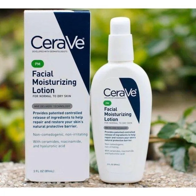 CeraVe Facial Moisturizing Lotion PM 4% Niacinamide (Nguồn: Internet)