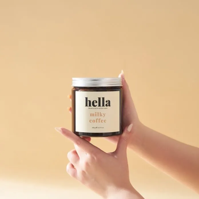 Tẩy Tế Bào Chết Body Cà Phê Hữu Cơ Hella Beauty