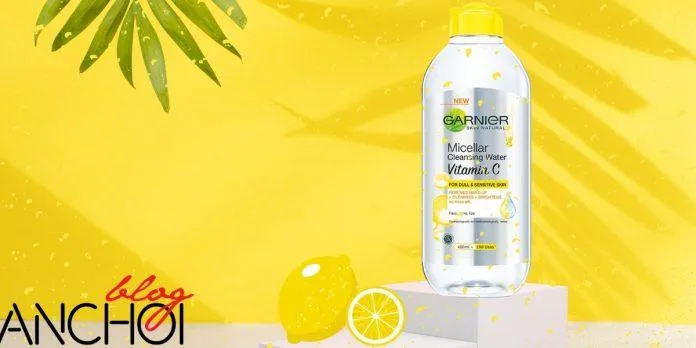 Review nước tẩy trang Garnier Micellar Cleansing Water Vitamin C ( Blogphunu.edu.vn)