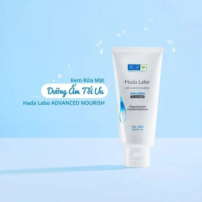 Sữa rửa mặt Hada Labo Advanced Nourish Hyaluronic Acid (Nguồn: Internet)