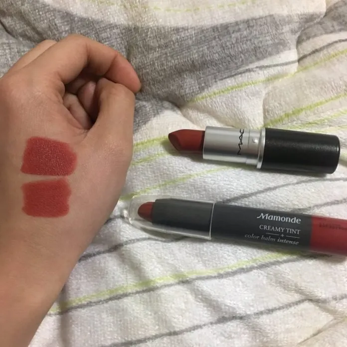 dupe của mac chili