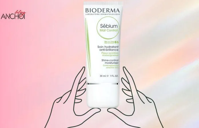 Kem dưỡng Bioderma Sebium Mat Control giúp kiểm soát dầu thừa, kiềm dầu lên đến 8 giờ ( Nguồn: Blogphunu.edu.vn)