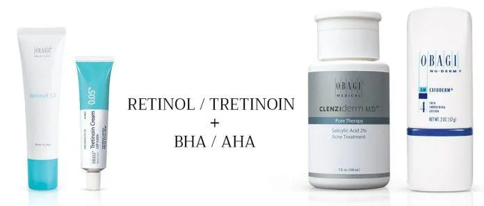 BHA và Retinol nhà Obagi