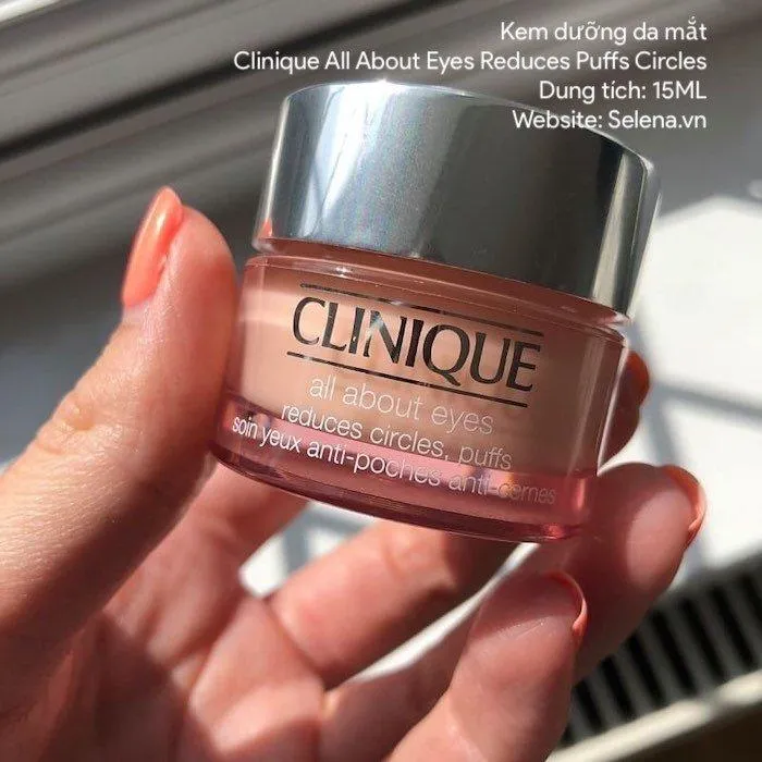 Clinique All About Eyes là kem trị thâm mắt hiệu quả nên dùng ( Nguồn: Internet )