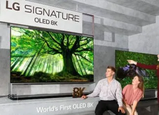 TV LG OLED 8K (Ảnh: Internet)