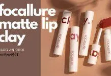 Review son Focallure Matte Lip Clay (Nguồn: Blogphunu.edu.vn)