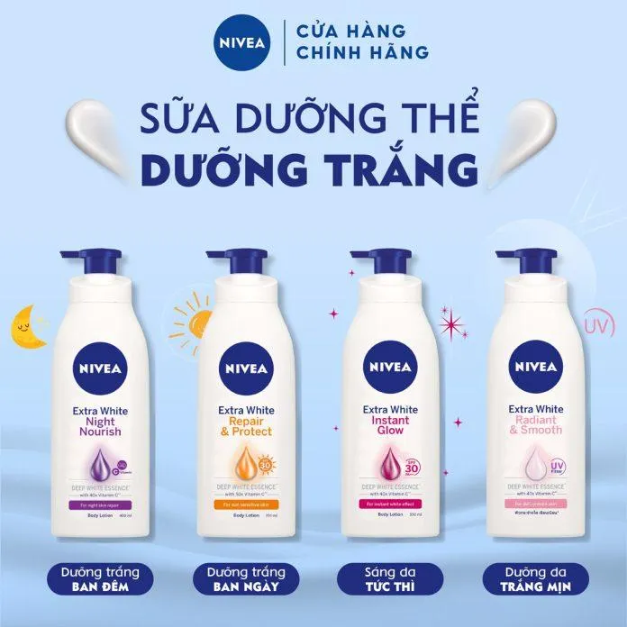 Dưỡng thể nivea là một trong những sản phẩm bán rất chạy ở Việt Nam (Nguồn: Internet)