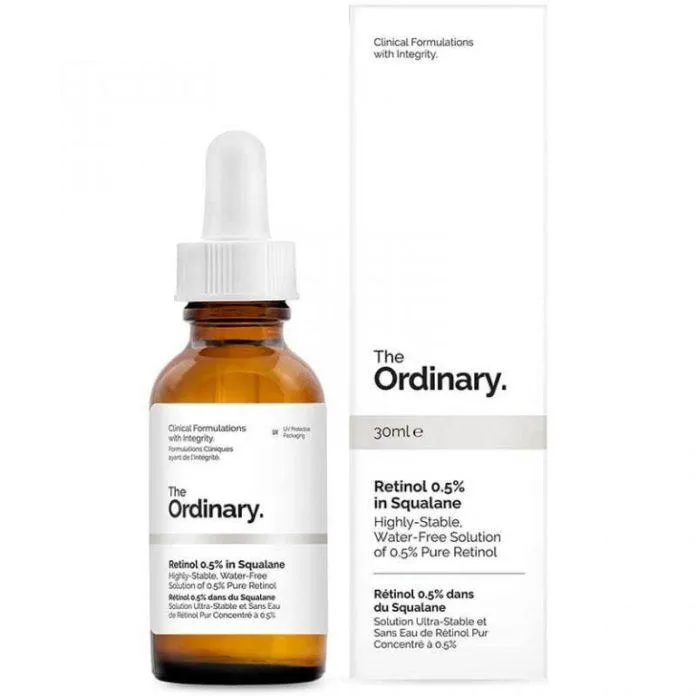 Tinh chất chống lão hóa The Ordinary Retinol 0.5%, Retinol 1% (Ảnh Internet)