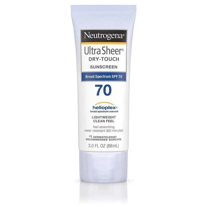 Kem chống nắng kiềm dầu CHO NAM Neutrogena Ultra Sheer Dry Touch Sunscreen Broad Spectrum SPF 55 (Ảnh: Internet)