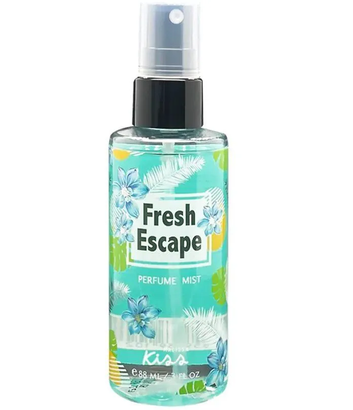 Body mist cho nam: Body Mist Malissa Kiss - Fresh Escape (nguồn: internet)