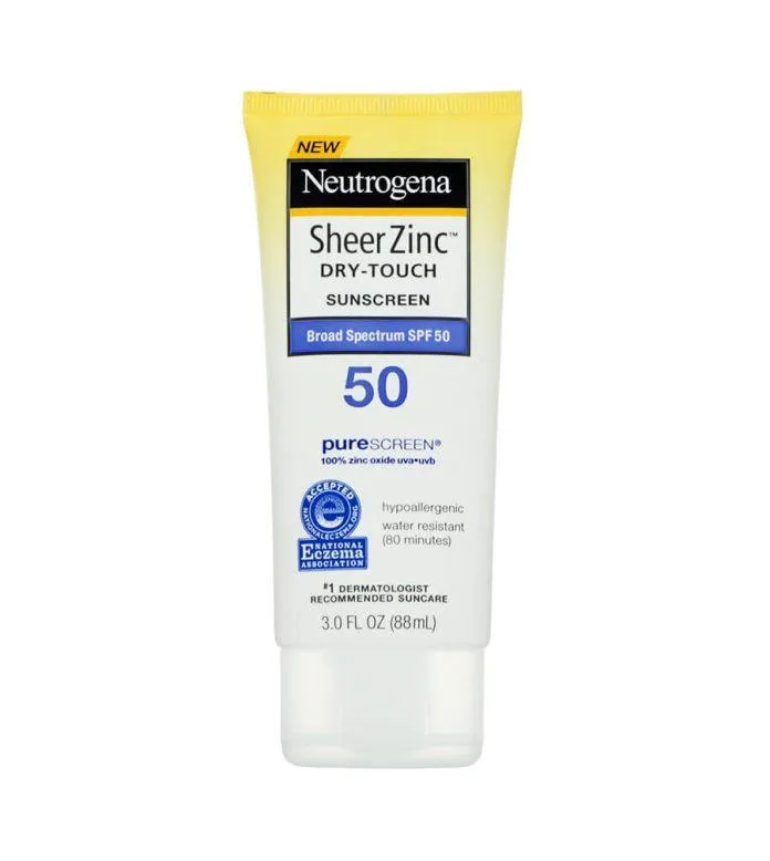 Kem chống nắng Neutrogena Sheer ZinC Dry Touch SPF 50