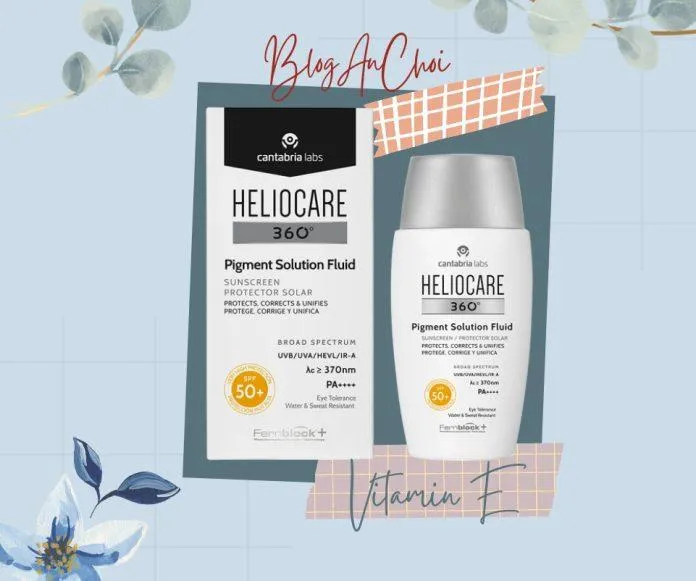 Kem chống nắng sáng da, giảm nám Heliocare 360 Pigment Solution Fluid (Ảnh: Internet).