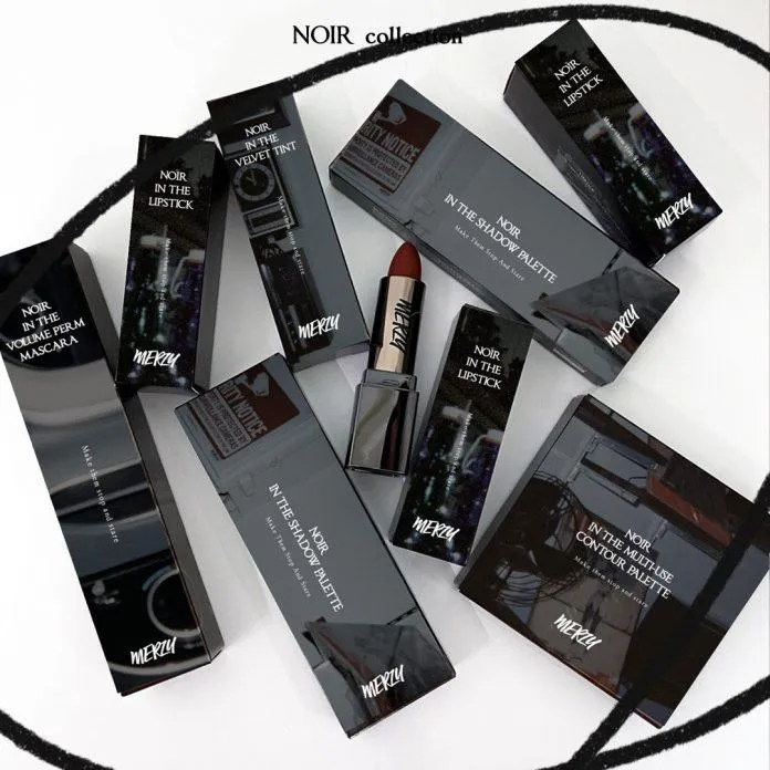 BST son Merzy Noir Collection lấy ý tưởng từ những gam màu lạnh thập niên những năm 1950 ( Nguồn: internet)