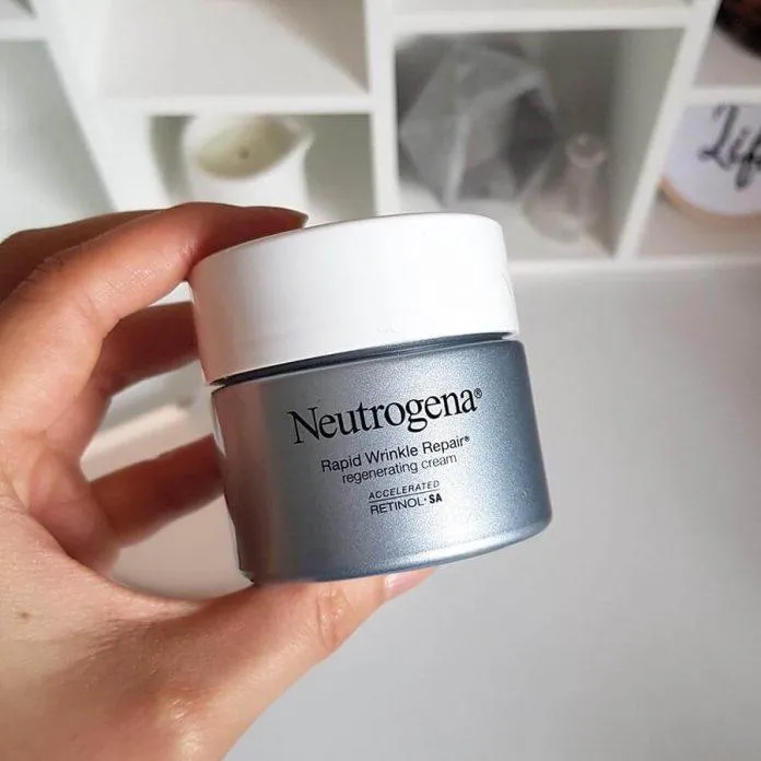 Kem dưỡng da Neutrogena Rapid Wrinkle Repair Regenerating Cream giúp chống lão hóa cho da (Nguồn: Internet)