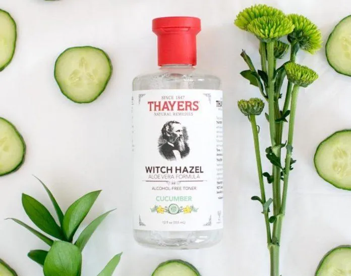 Nước hoa hồng Thayers chiết xuất dưa leo Thayers Cucumber Facial Toner (Ảnh: Internet).