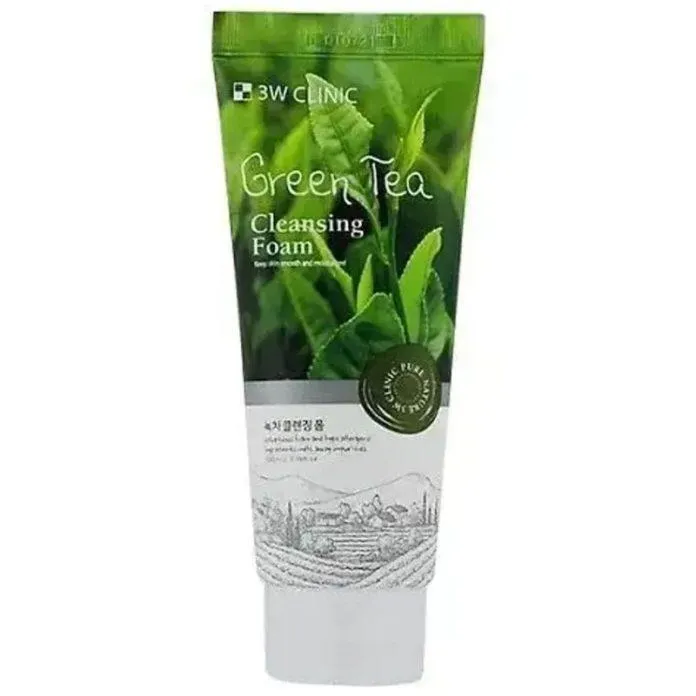 Sữa rửa mặt chiết xuất trà xanh 3W Clinic Green Tea Cleansing Foam (Nguồn: Internet)