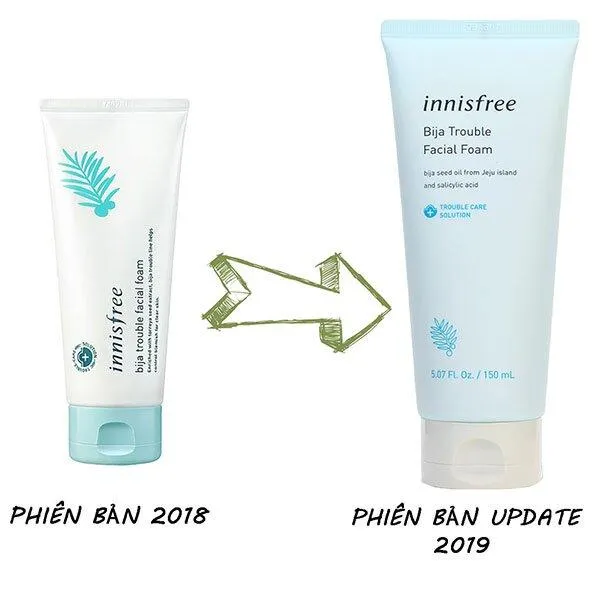 Innisfree Bija Trouble Facial Foam (Nguồn: Internet)