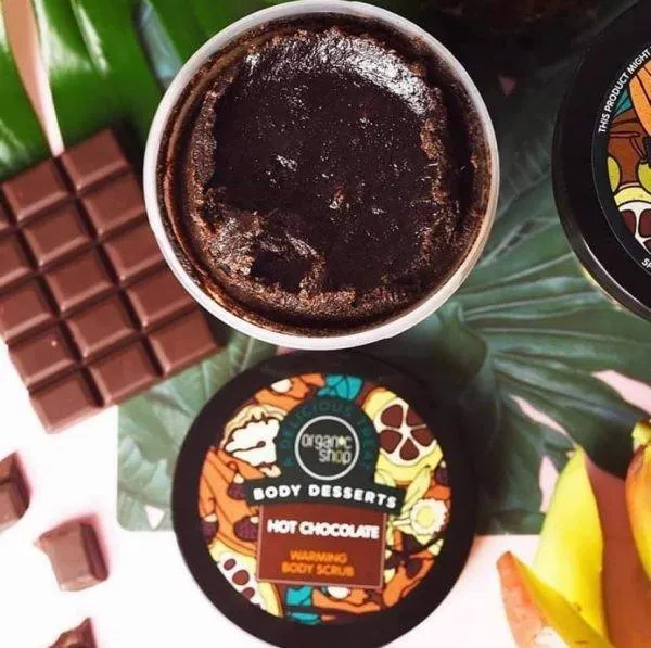 Organic Shop Hot Chocolate Warming Body Scrub (Nguồn: Internet)